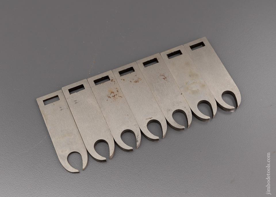 7 Replacement Cutters for PRESTON Stringing Router - 96109
