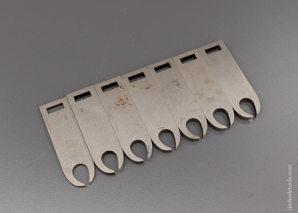 7 Replacement Cutters for PRESTON Stringing Router - 96109