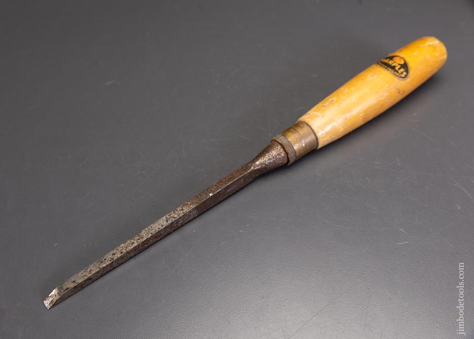 1/4 inch Boxwood Handle Mortise Chisel MARPLES 12 3/4 inches long - 96116