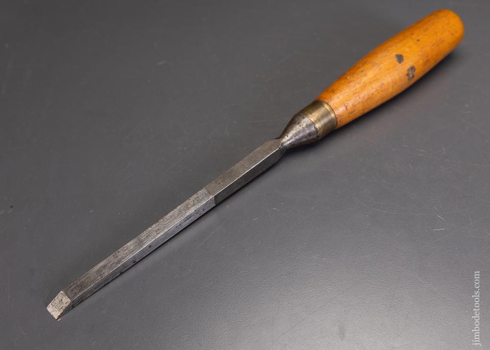 3/8 Boxwood Handle Mortise Chisel BRADES 13 1/4 inches long - 96117