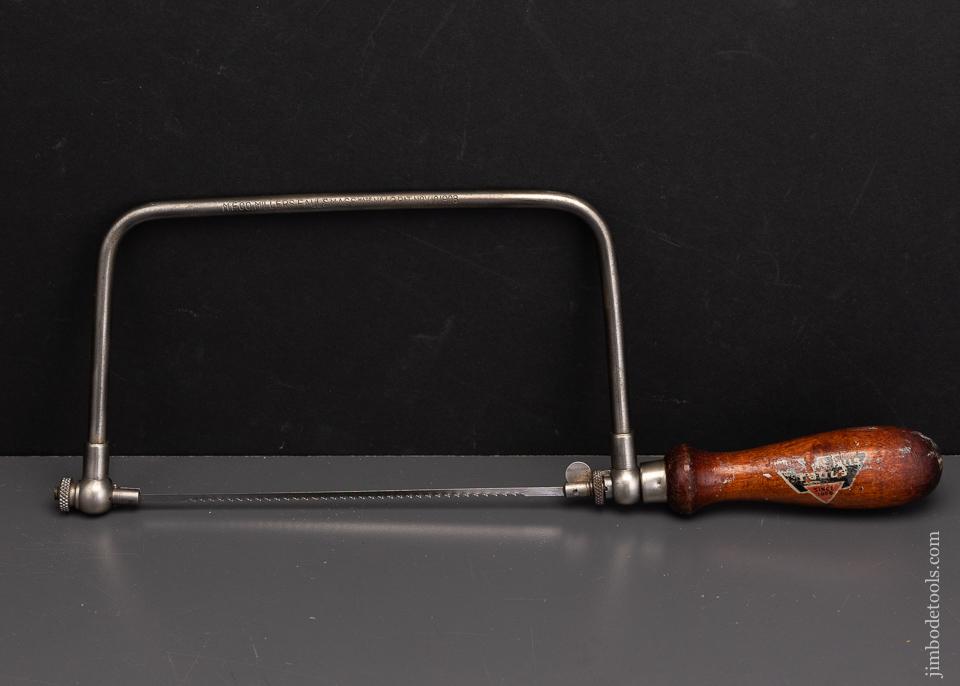 Rare Millers Falls No. 42 Coping Saw Fine with Decal - 96126