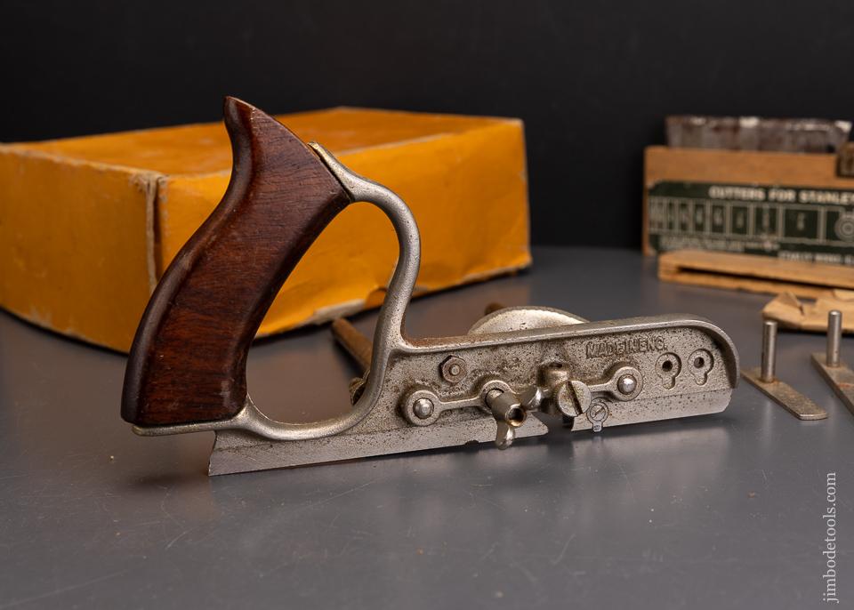 STANLEY No. 50 Combination Plow Plane 100% Complete in Original Box - 96137