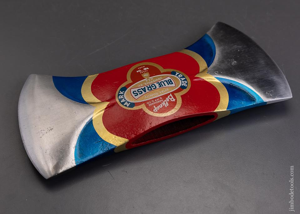 Stunning Bluegrass Double Bit Axe in Full Paint Restored - EXCELSIOR 96148