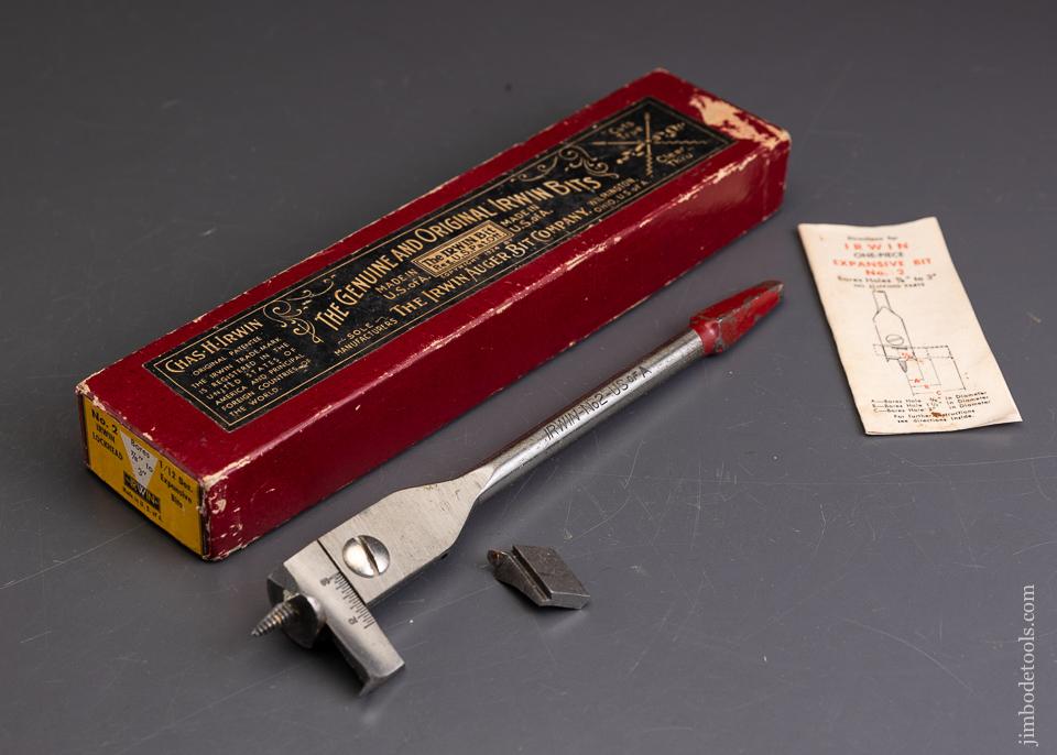 IRWIN Expansive Bit 7/8 to 3 inches Near Mint in Box - 96173