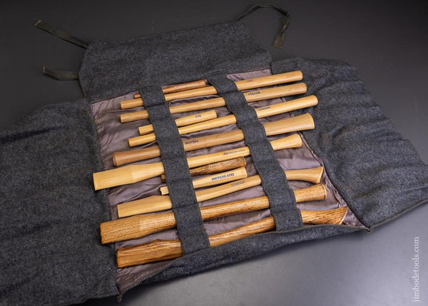 Mint Set SALESMAN’S SAMPLE Axe and Hammer Handles - EXCELSIOR 96174