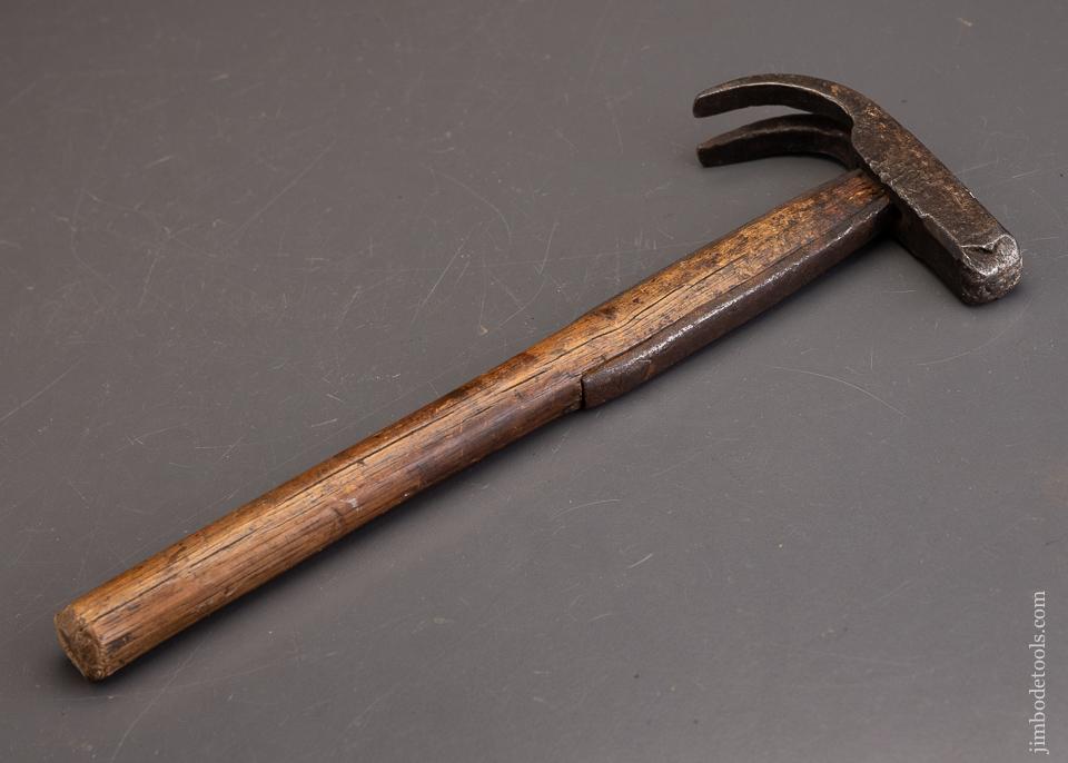 Ancient Hand-Forged Strapped Claw Hammer - 96177