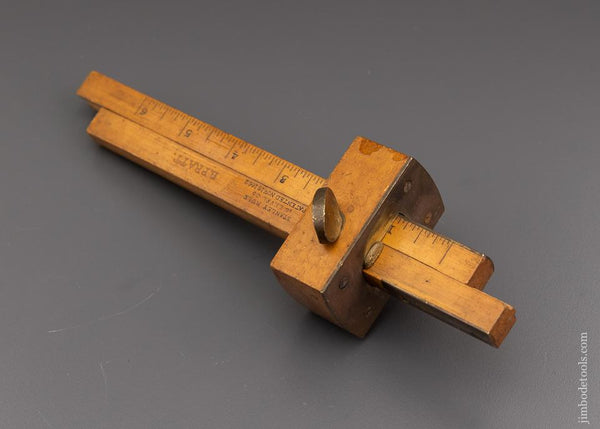 Kinda Rare STANLEY No. 74 Boxwood Double Marking Gauge - 96179