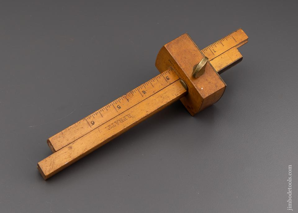 Kinda Rare STANLEY No. 74 Boxwood Double Marking Gauge - 96179