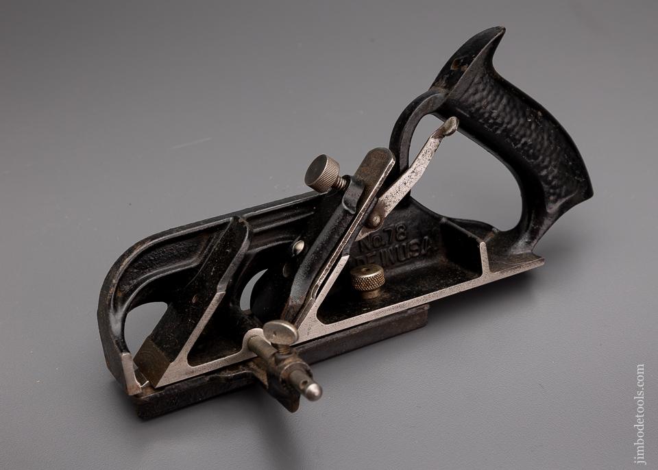 Rare STANLEY No. 78W Weather Strip Rabbet Plane - 96248