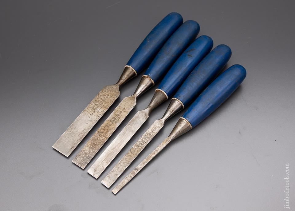 Great User Set of 5 MARPLES Blue Chip Chisels - 96249 – Jim Bode Tools