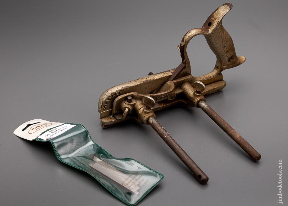 STANLEY No. 50 Plow Plane User with 2 stops and 4 cutters - 96261