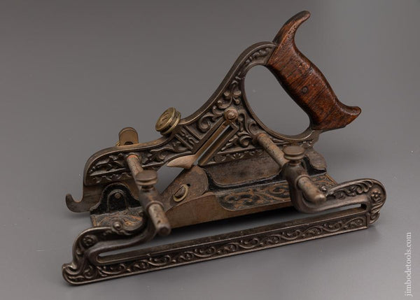 Fine STANLEY MILLERS PATENT No. 41 Ornate Plow and Filletster Plane - 96325
