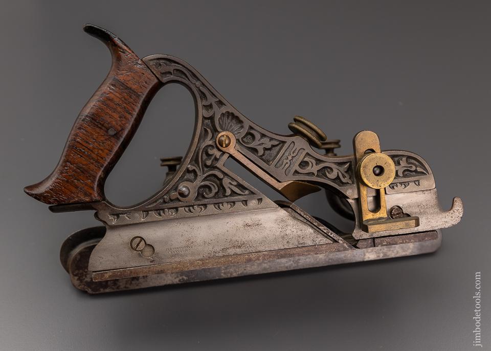 Fine STANLEY MILLERS PATENT No. 41 Ornate Plow and Filletster Plane - 96325