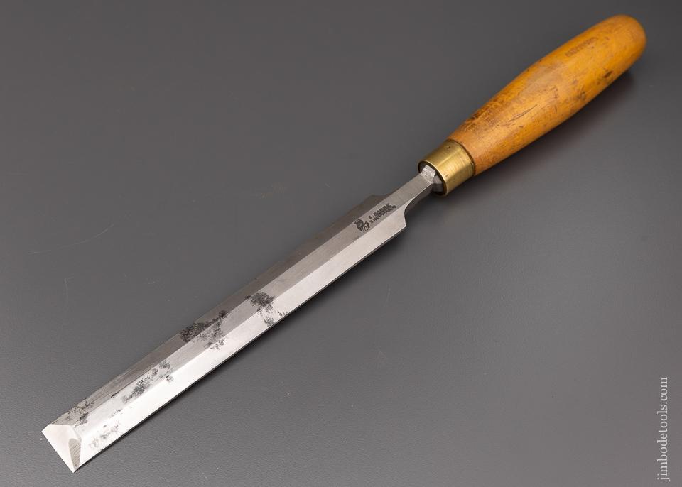 Extra Fine I. SORBY Boxwood Handle Long Thin Paring Chisel - 96385