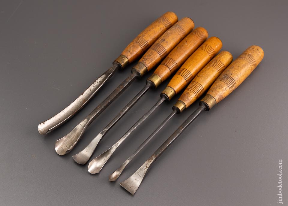 Extra Fine Graduated Set of ADDIS Spoon Gouges - 96477