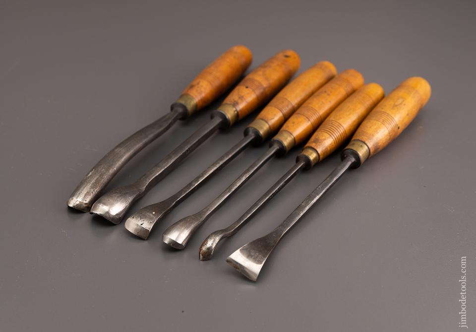 Extra Fine Graduated Set of ADDIS Spoon Gouges - 96477