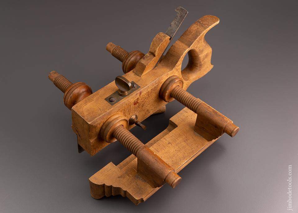 Fine SANDUSKY TOOL CO. Screw Arm Plow Plane with Patented Handle - 96512