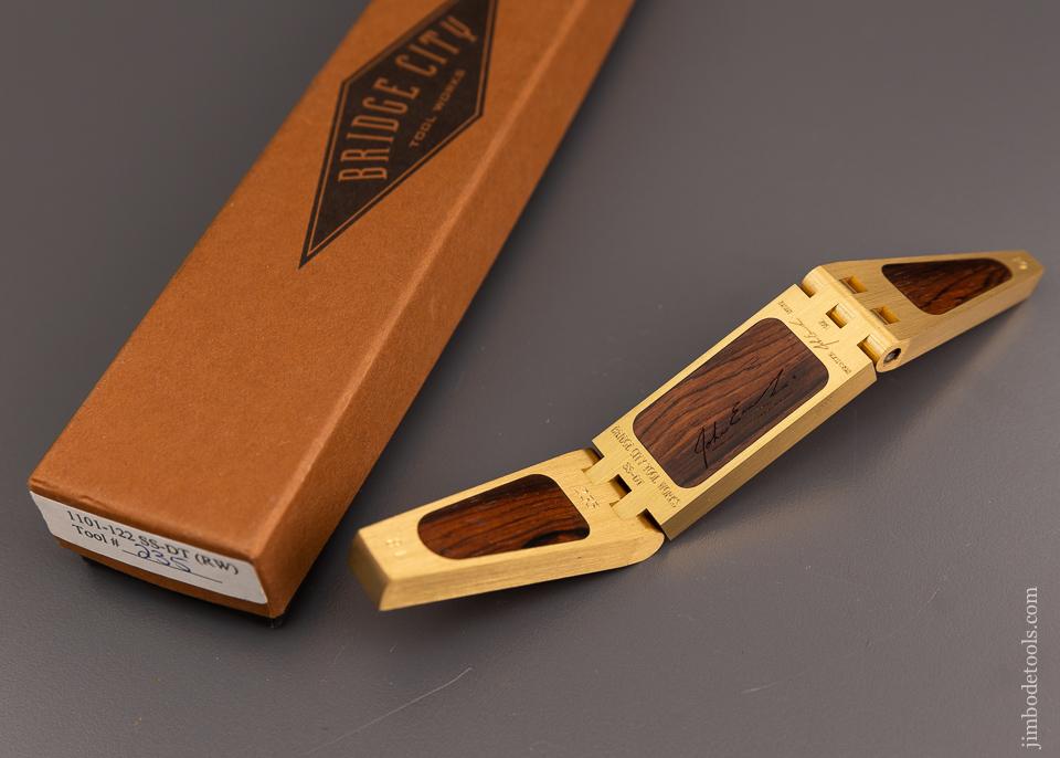 Rosewood Mint in Box BRIDGE CITY TOOL WORKS No. SS DT Dovetail Saddle Square - 96521