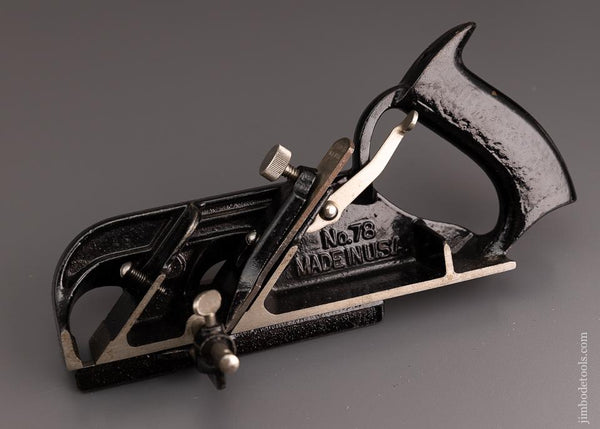 Near Mint STANLEY No. 78 Rabbet & Filletster Plane - 96540