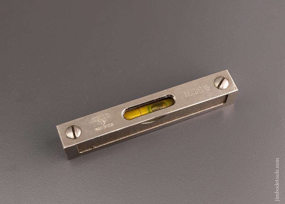 Mint STANLEY No. 38 1/2 SWEETHEART 4 inch Level Factory Second - 96543