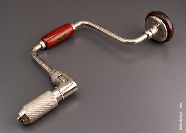 Near Mint MILLERS FALLS No. 731 Bit Brace 12 inch Heavy Duty - 96549