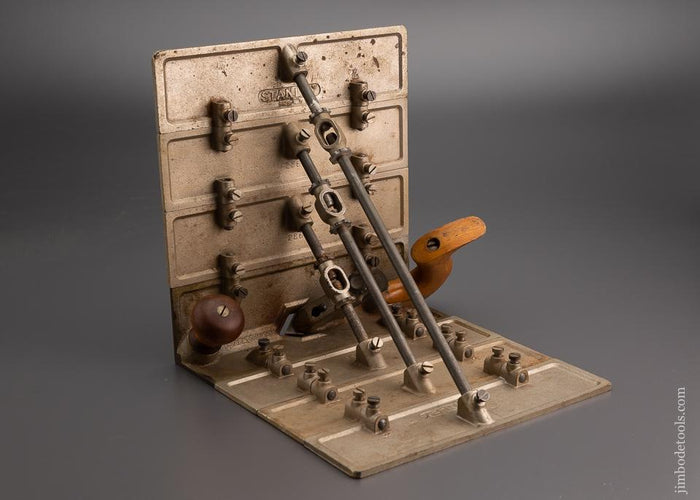 Fantastic STANLEY No. 57 Core Box Plane with All 6 Extension Plates - 96554