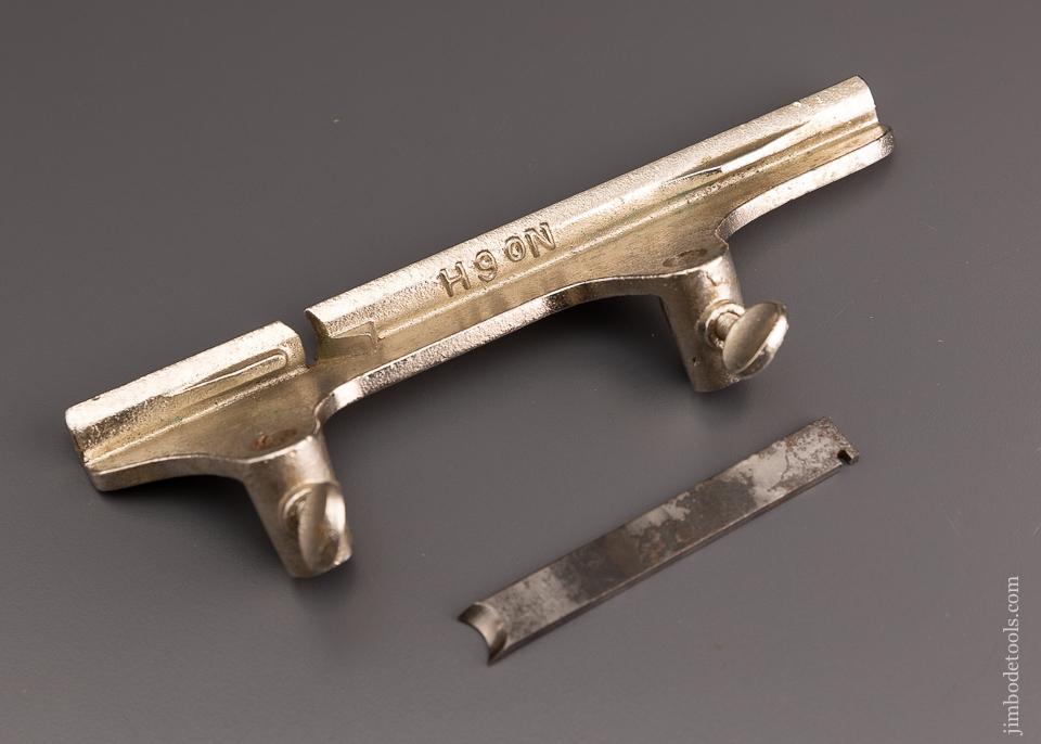 STANLEY No. 6H Base & Cutter for No. 45 Combination Plane Re-nickeled - 96556