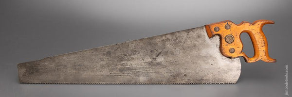 Fine DISSTON No. 7 Rip Hand Saw - 96558