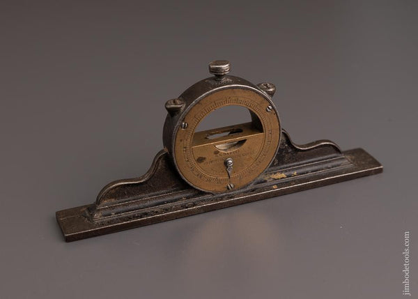 Clean LL DAVIS PATENT Mantle Clock Inclinometer Level - 96568