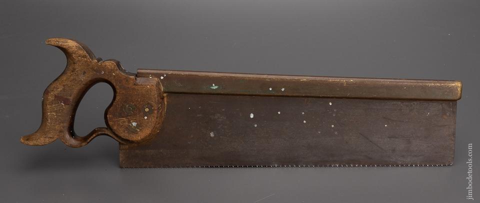 14 inch Brass Back Tenon Saw DRABBLE & SANDERSON - 96579