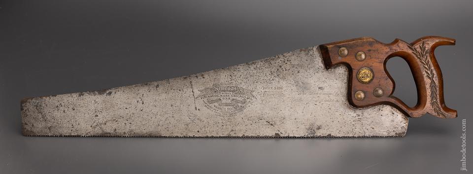 SIMAONDS No. 72 Hand Saw $2.00 Medallion - 96582