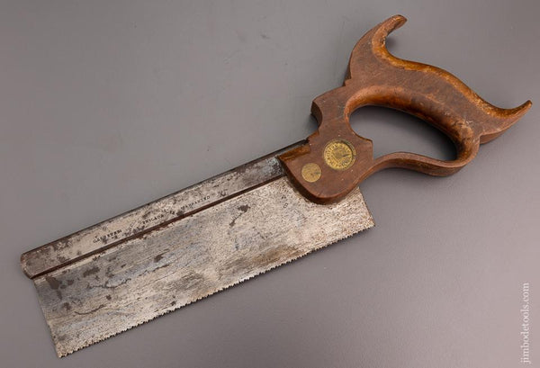 Astonishing Early DISSTON 8 inch Back Saw - 96593