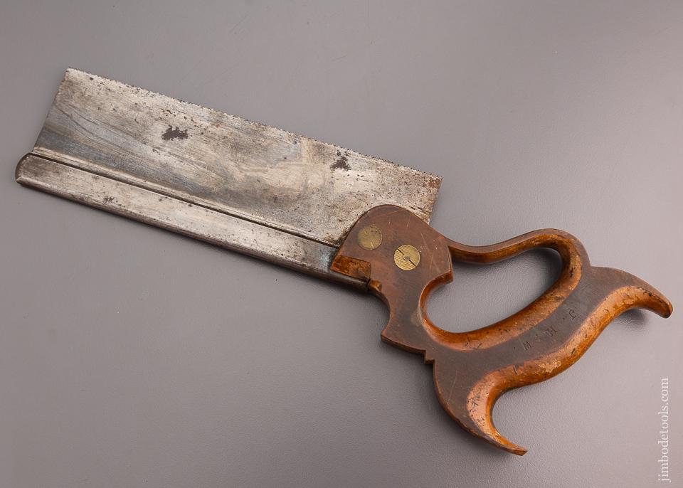 Astonishing Early DISSTON 8 inch Back Saw - 96593