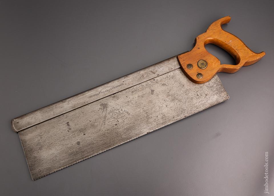 Extra Fine DISSTON No. 4 Tenon Saw 16 inch - 96611