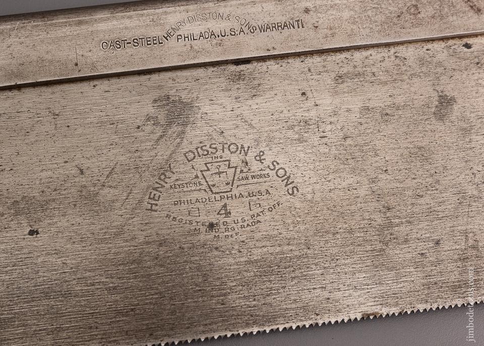 Extra Fine DISSTON No. 4 Tenon Saw 16 inch - 96611