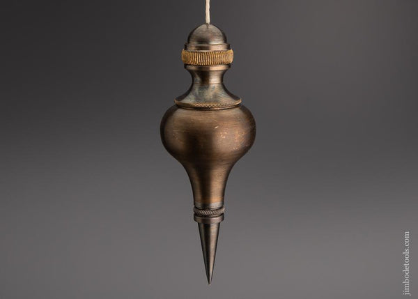 Pretty Brass & Steel Plumb Bob - 96647