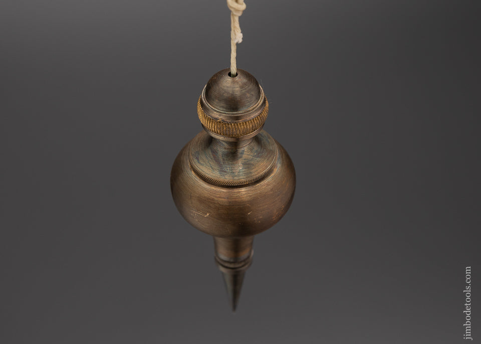 Pretty Brass & Steel Plumb Bob - 96647