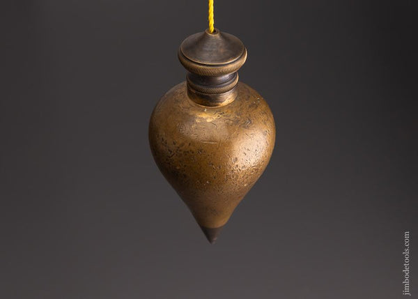 Lovely Brass and Steel Plumb Bob - 96648