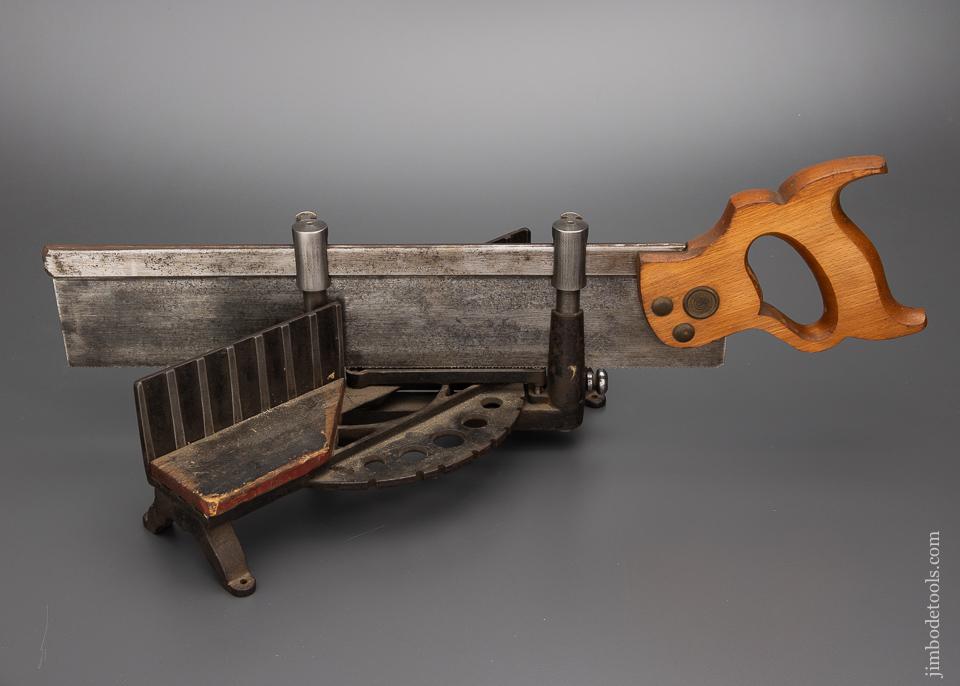 Rare MILLERS FALLS No. 15 1/2 Mini Langdon Miter Box - 96672
