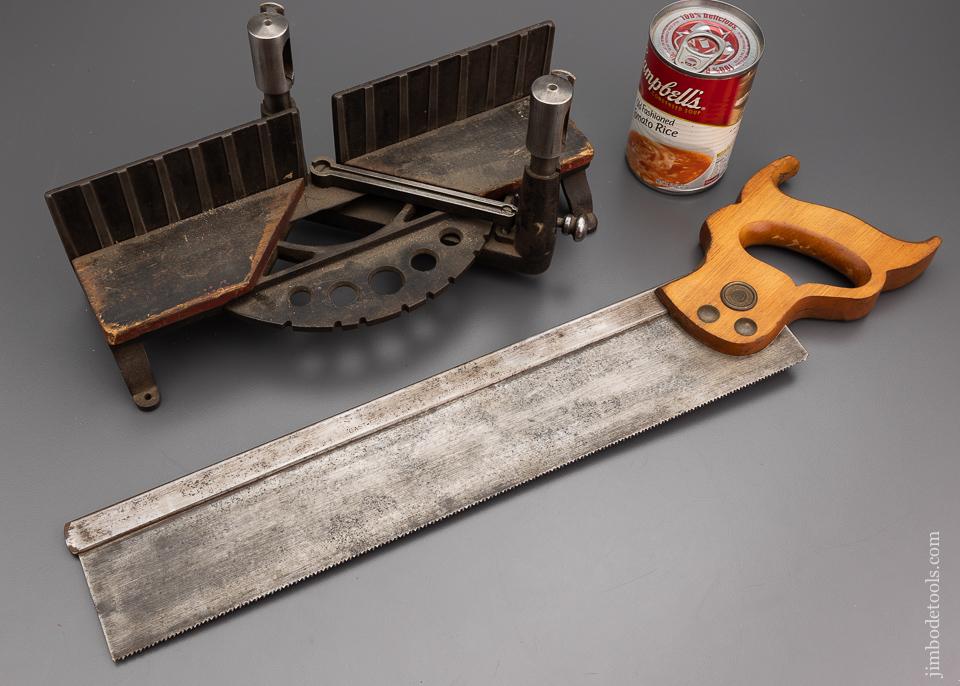 Rare MILLERS FALLS No. 15 1/2 Mini Langdon Miter Box - 96672