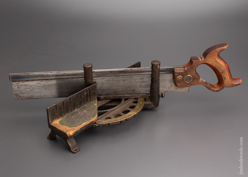 Rare MILLERS FALLS No. 16 1/2 Mini LANGDON Miter Box - 96679