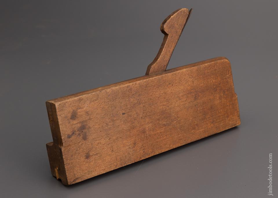 Remarkable 3/8 Side Bead Moulding Plane with Bone Boxing Signed J*B Fine - 96694