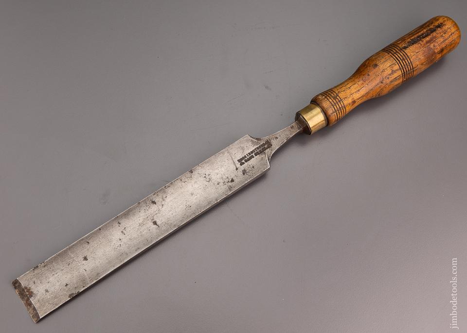 THOS. IBBOTSON Extra Fine 1 1/4 inch Pattern Maker’s Paring Gouge 14 7/8” Long - 96789