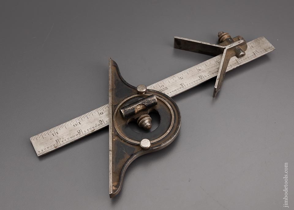 Good User Combination Square with Center Finder & Protractor - 96795