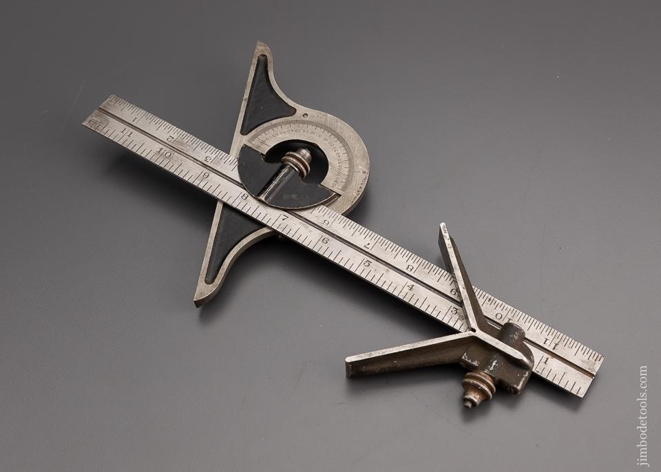 Good User Combination Square with Center Finder & Protractor - 96795