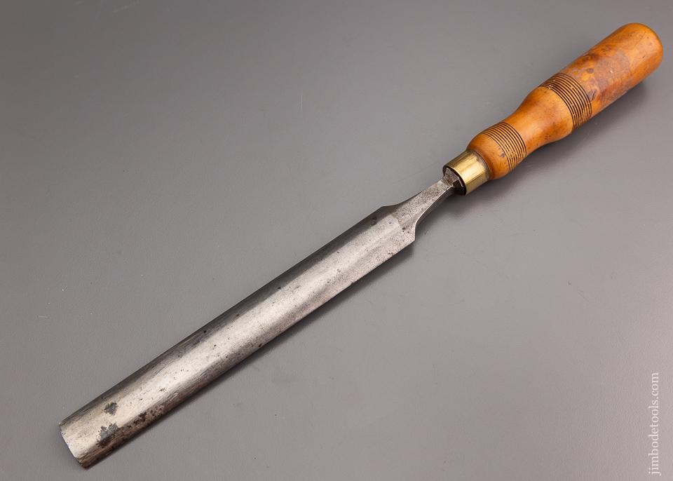Wonderful Pattern Maker’s Paring Gouge 1 x 14 1/2 Boxwood Handle IBBOTSON - 96801
