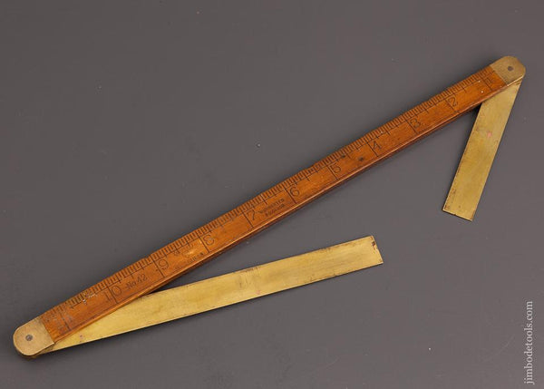 STANLEY No. 42 Shipwright’s Boxwood & Brass Level Sweetheart - 96814