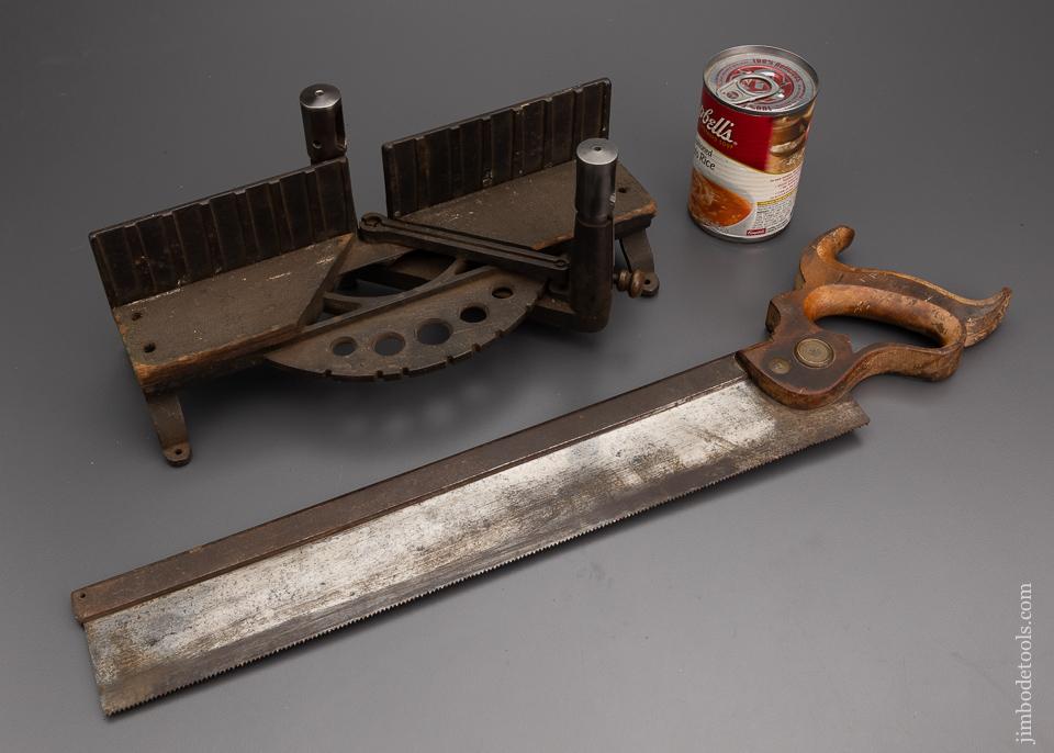 Rare & Fine Mini Miter Box MILLERS FALLS LANGDON No. 16 1/2 Complete - 96815