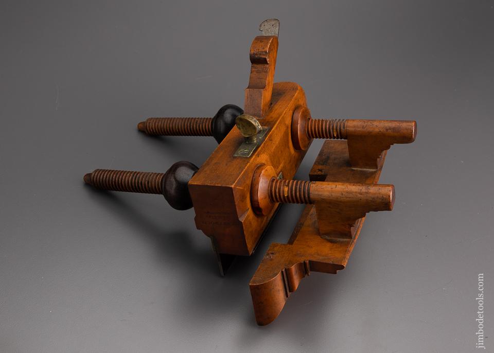 Solid Boxwood & Rosewood Plow Plane by E.F. SEYBOLD CinT. O. - 96832
