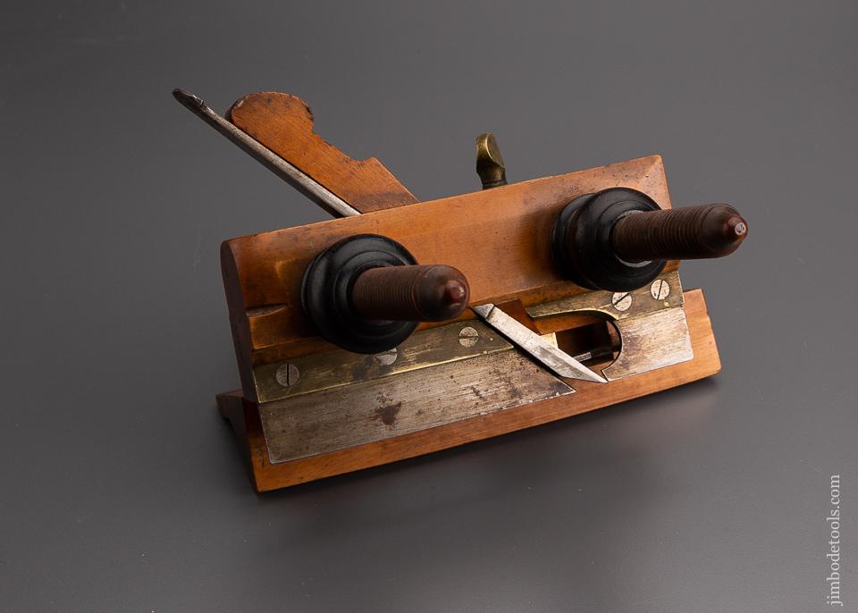 Solid Boxwood & Rosewood Plow Plane by E.F. SEYBOLD CinT. O. - 96832